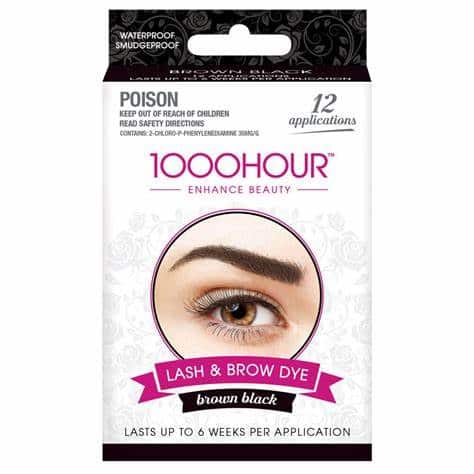 1000 Hour Lash & Brow Dye - Natural Black