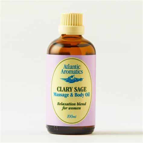 Atlantic Aromatics Clary Sage Massage Blend for Women