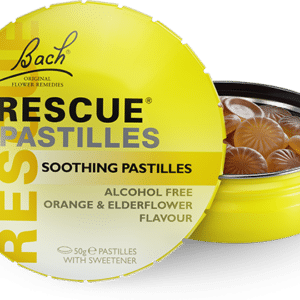 Bach Rescue Pastilles Orange and Elderflower