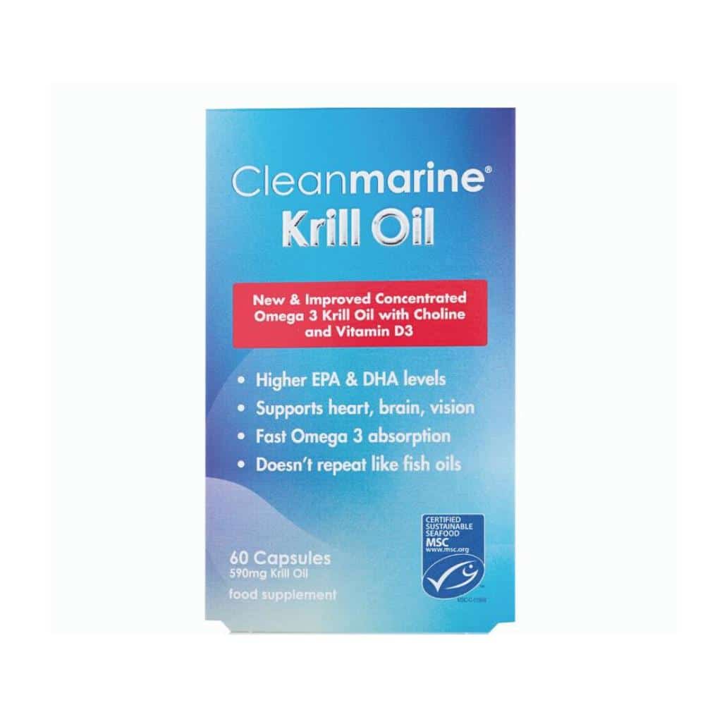 Cleanmarine Krill Oil - 60 Capsules