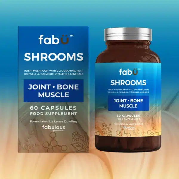 FabU Shrooms - Joint, Bone, Muscle - 60 Capsules