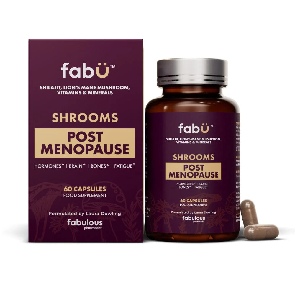 FabU Shrooms - Post Menopause - 60 Capsules