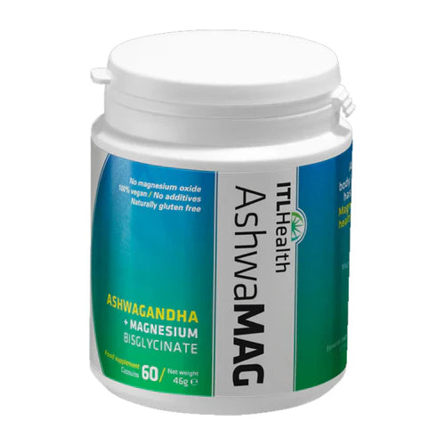 ITL Health - AshwaMAG Ashwagandha & Magnesium Bisglycinate Capsules