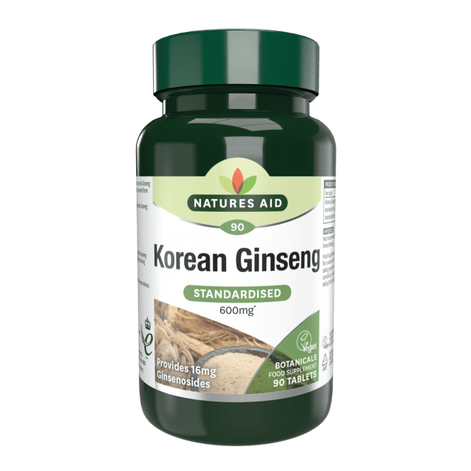 Natures Aid - Korean Ginseng Tablets