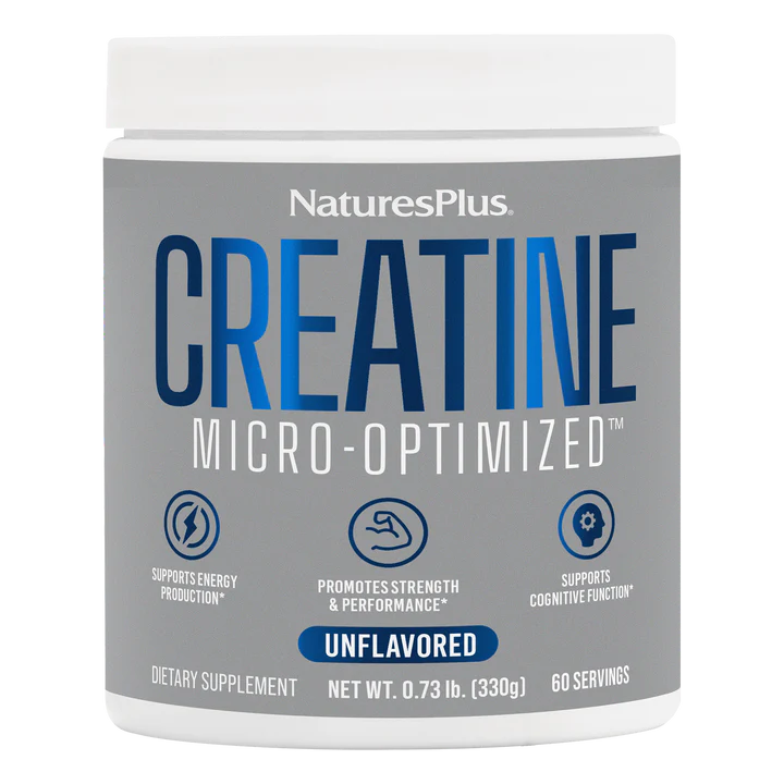 Natures Plus Creatine Micro-Optimised Powder 330g