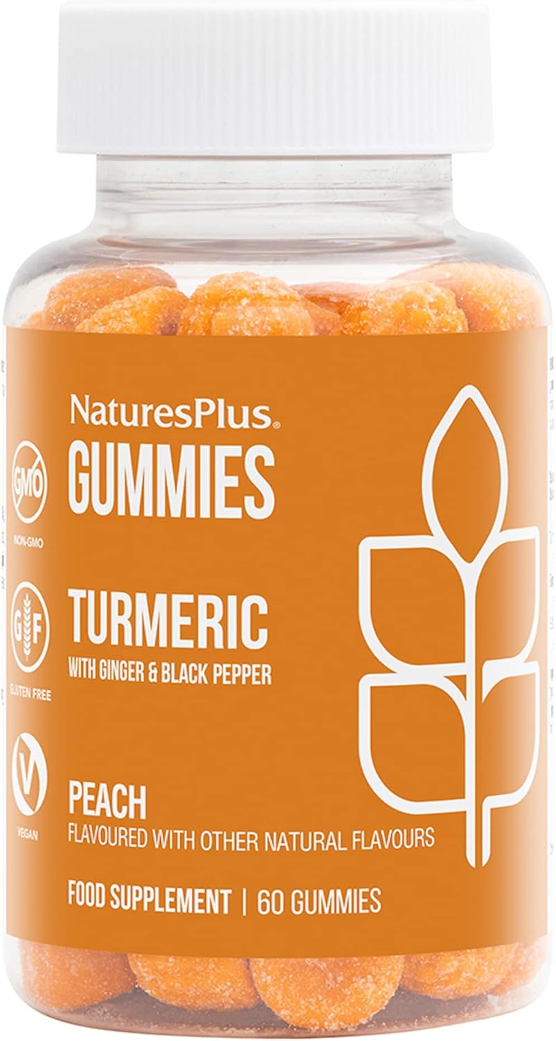 NaturesPlus - Turmeric Gummies - 60 Gummies
