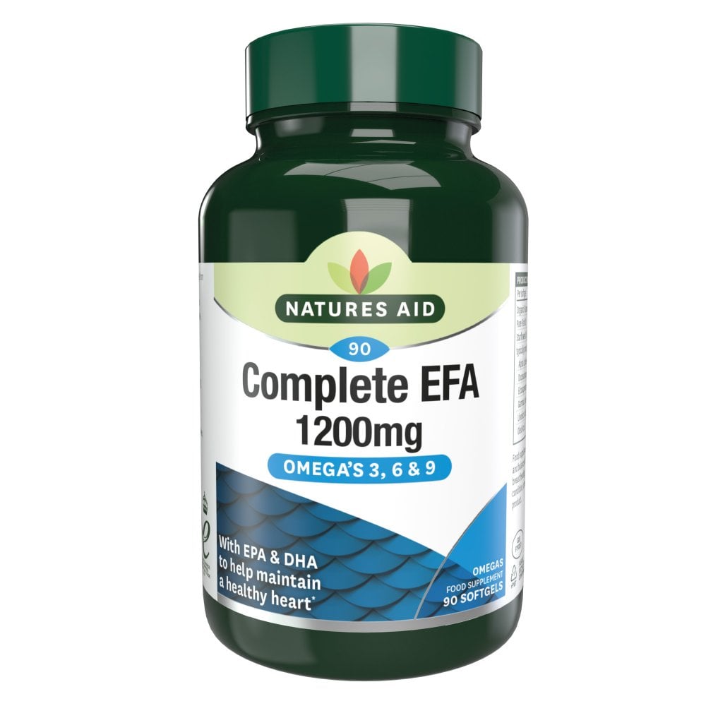 Natures Aid - Complete EFA 1200mg - 90 Capsules