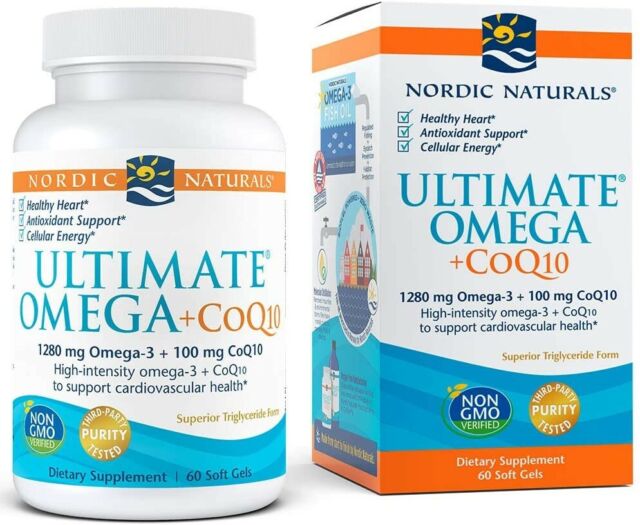Nordic Naturals - Ultimate Omega + CoQ10 Soft Gels