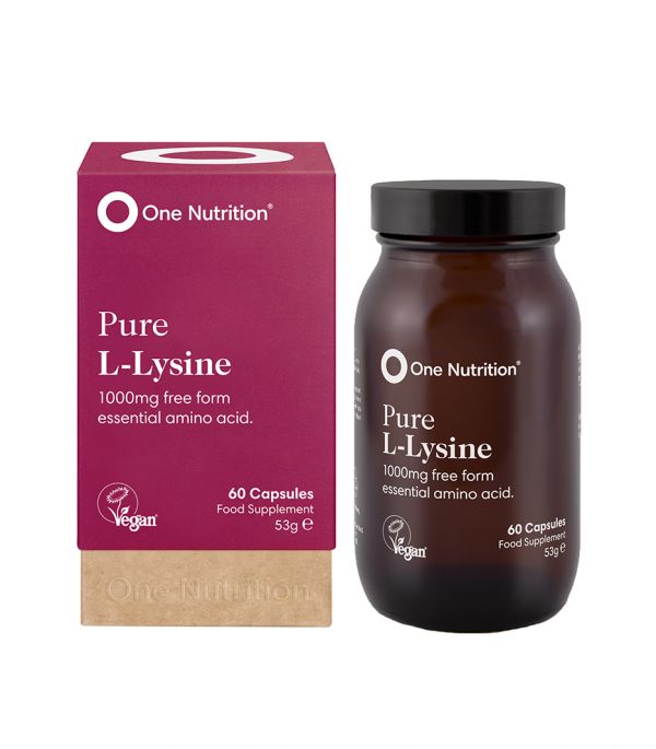 One Nutrition - Pure L-Lysine - 60 Capsules