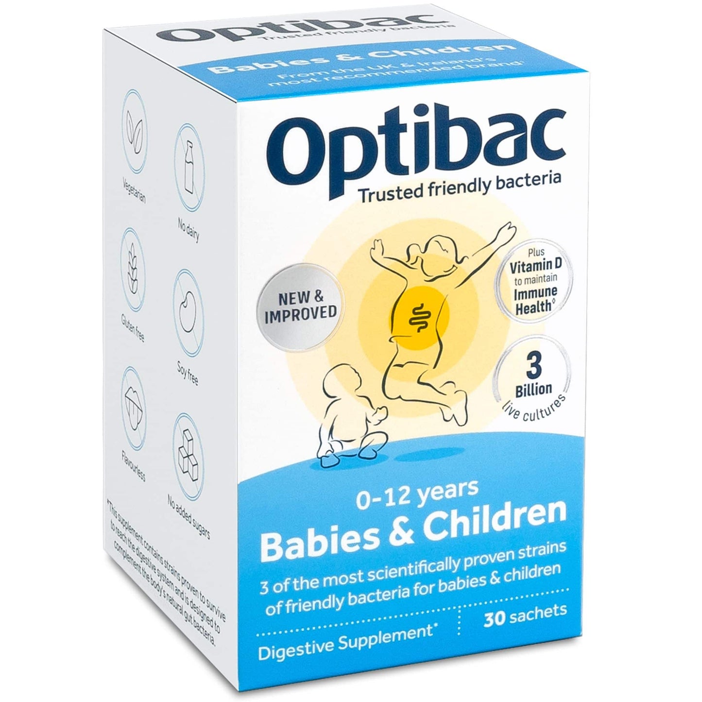 Optibac for Babies and Children - 30 Sachets