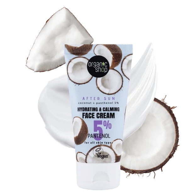 Organic Shop - After Sun Hydrating & Calming Face Cream