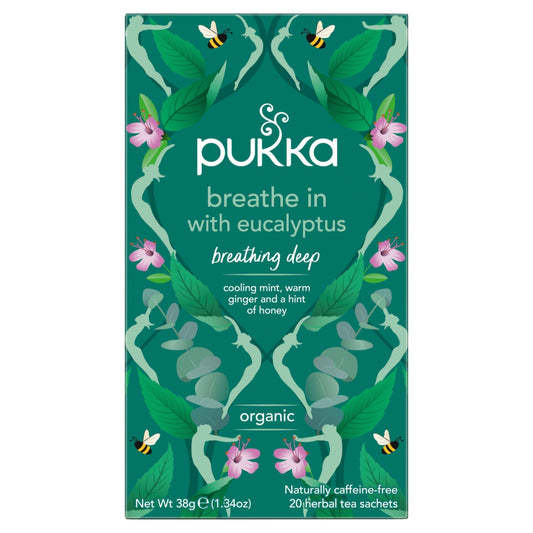 Pukka - Breathe in with Eucalyptus Teabags