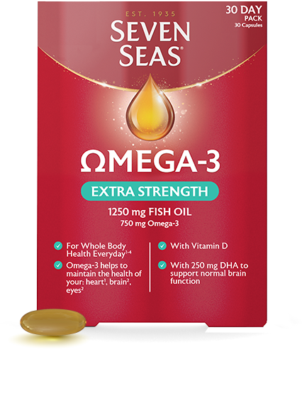 Seven Seas - Omega-3 Extra Strength Capsules