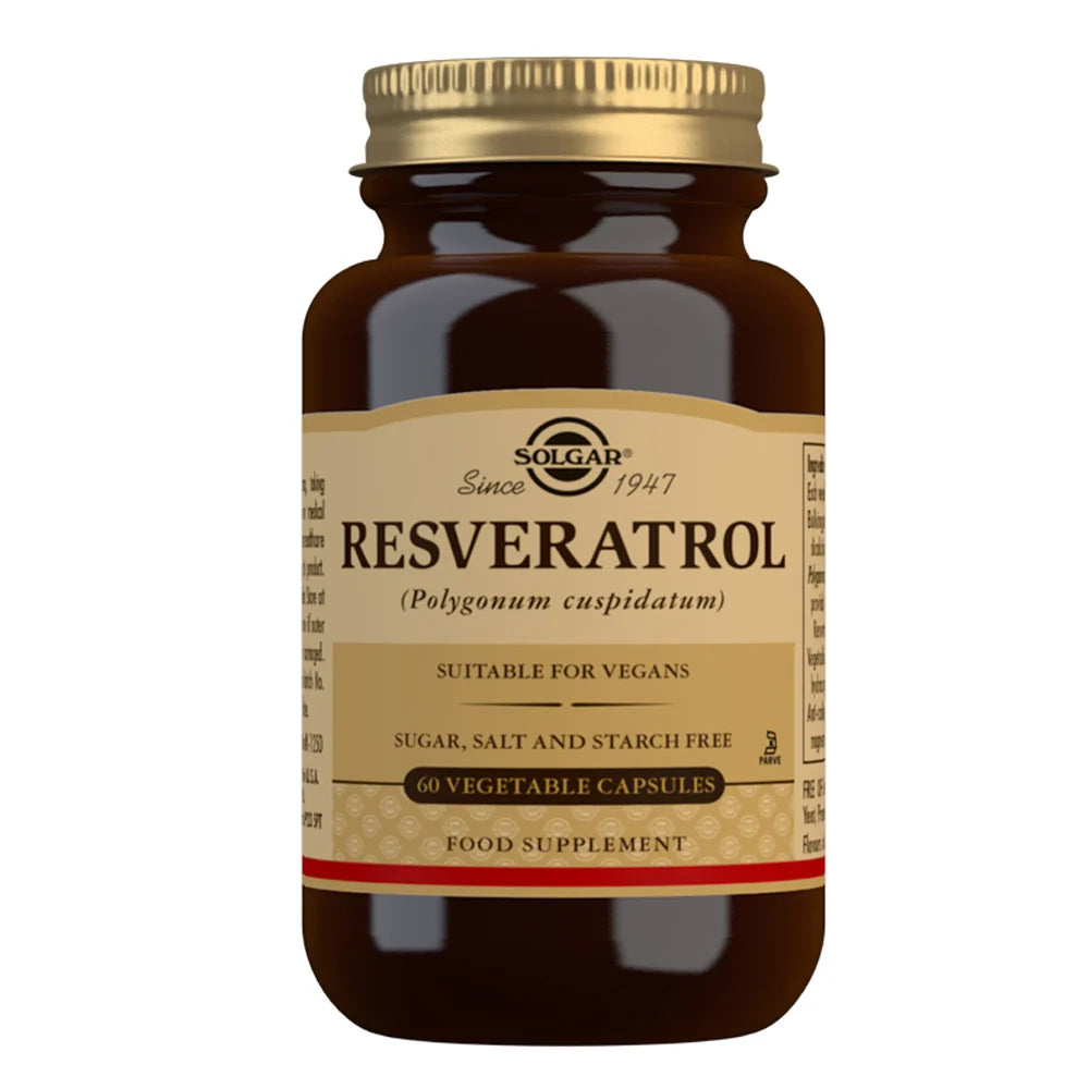Solgar - Resveratrol - 60 Capsules