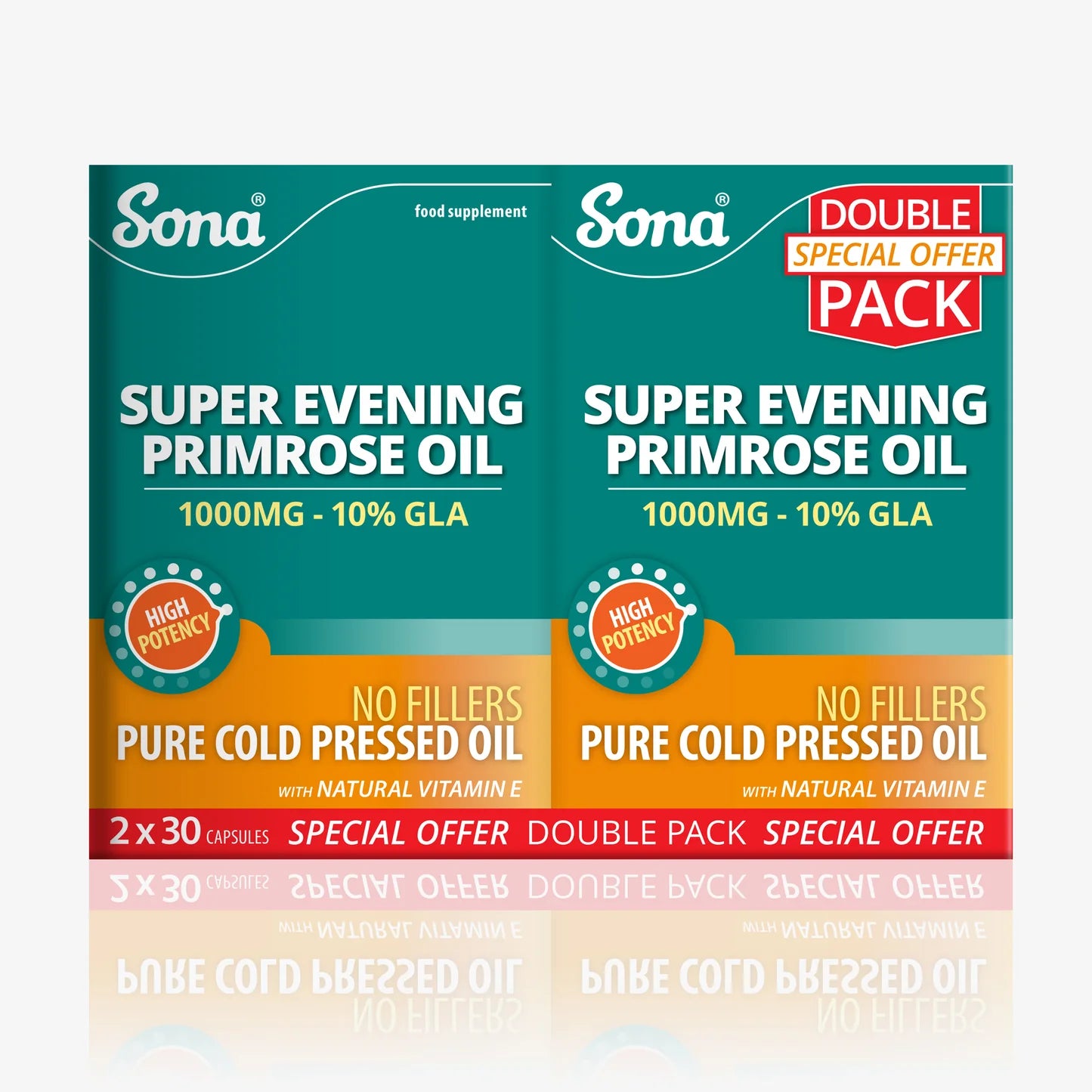Sona - Super Evening Primrose Oil - DOUBLE PACK