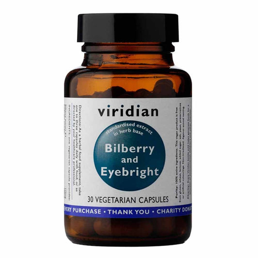 Viridian - Bilberry and Eyebright - 30 Capsules