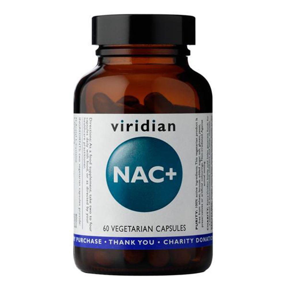Viridian - NAC+ (N-acetyl cysteine) - 60 Capsules