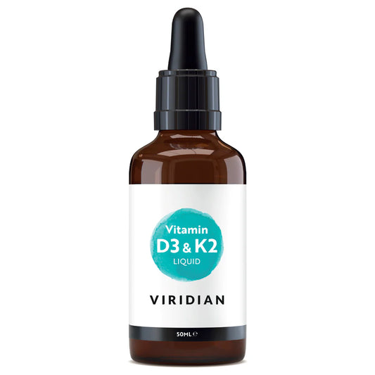 Viridian - Vitamin D3 and K2 Liquid - 50ml