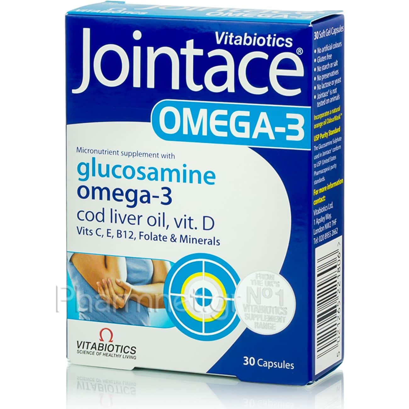 Vitabiotics - Jointace Omega-3 - 30 Capsules