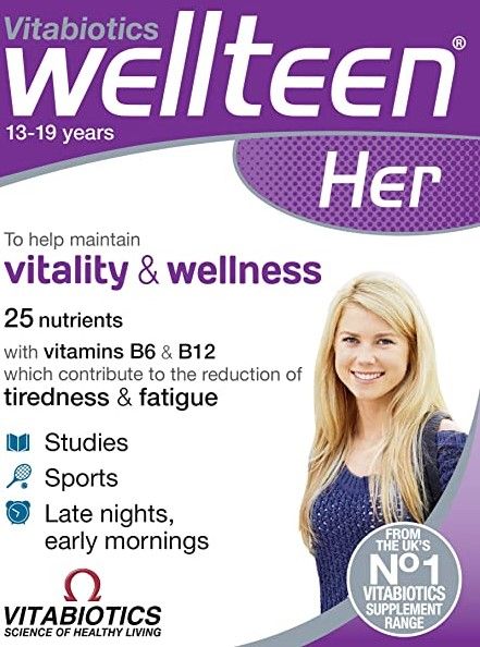 Vitabiotics -Wellteen Her Multivitamin Tablets