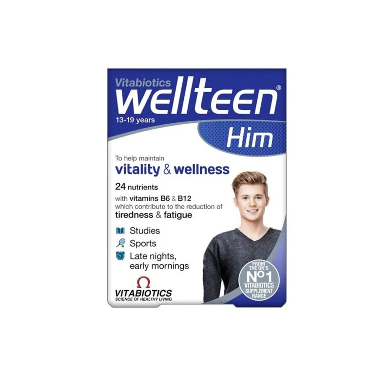 Vitabiotics - Wellteen Him Multivitamin Tablets