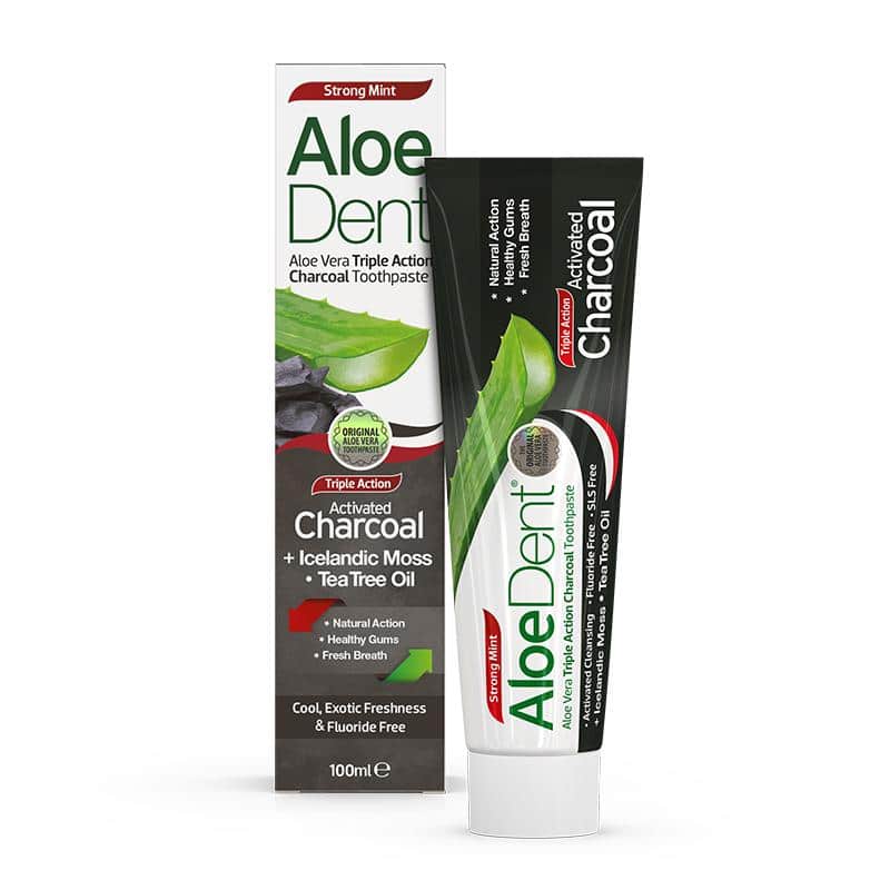 Aloe Dent Charcoal Toothpaste 100 ml