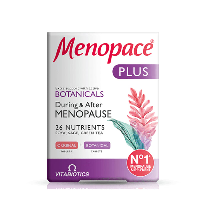 Vitabiotics - Menopace Plus Tablets - Dual Pack