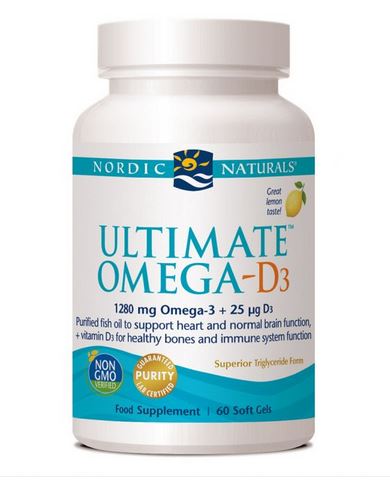 Nordic Naturals - Ultimate Omega D3 - Soft Gels