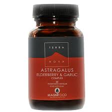TERRANOVA - Astragalus Elderberry & Garlic Complex Capsules