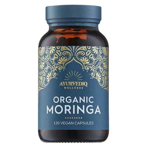 Ayurvediq Wellness Organic Moringa - 120 Capsules