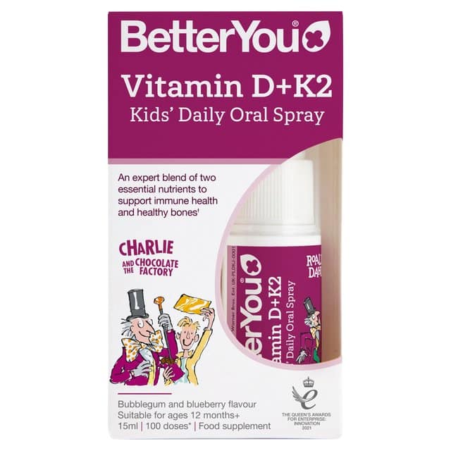BetterYou Vitamin D+K2 Kids Spray