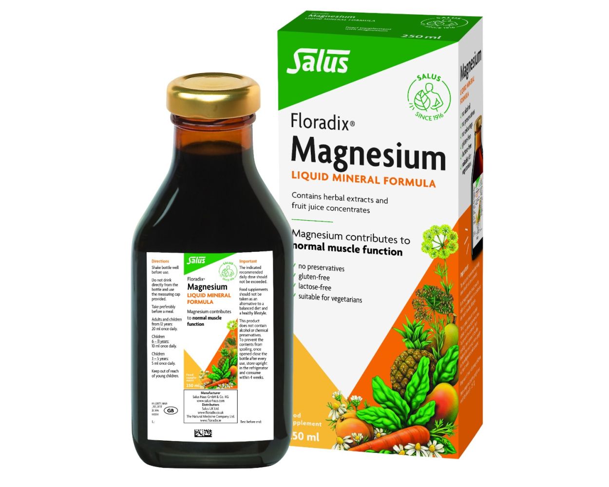 Floradix Magnesium Liquid Formula