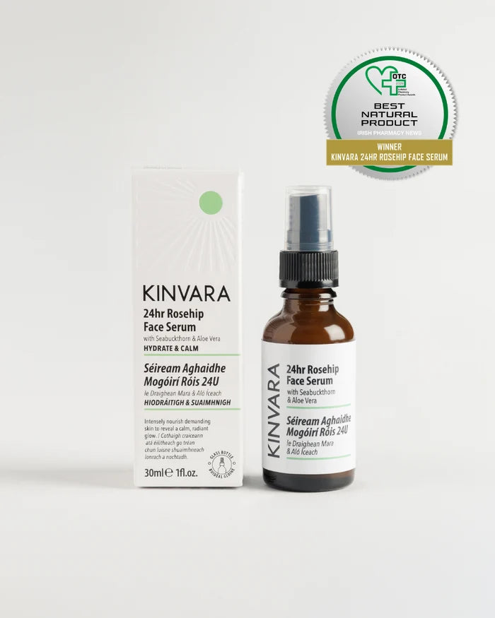 Kinvara 24HR Rosehip Face Serum 30ml