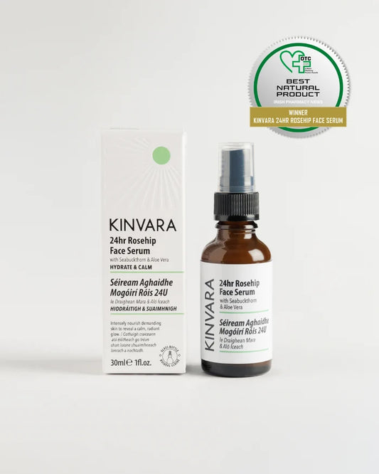 Kinvara 24HR Rosehip Face Serum 30ml