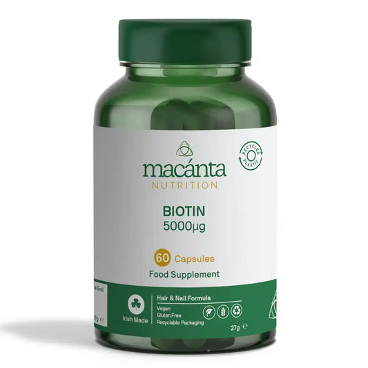 Macánta Biotin 5000ug - 60 Capsules