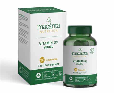 Macanta - Vitamin D3 2500iu Capsules