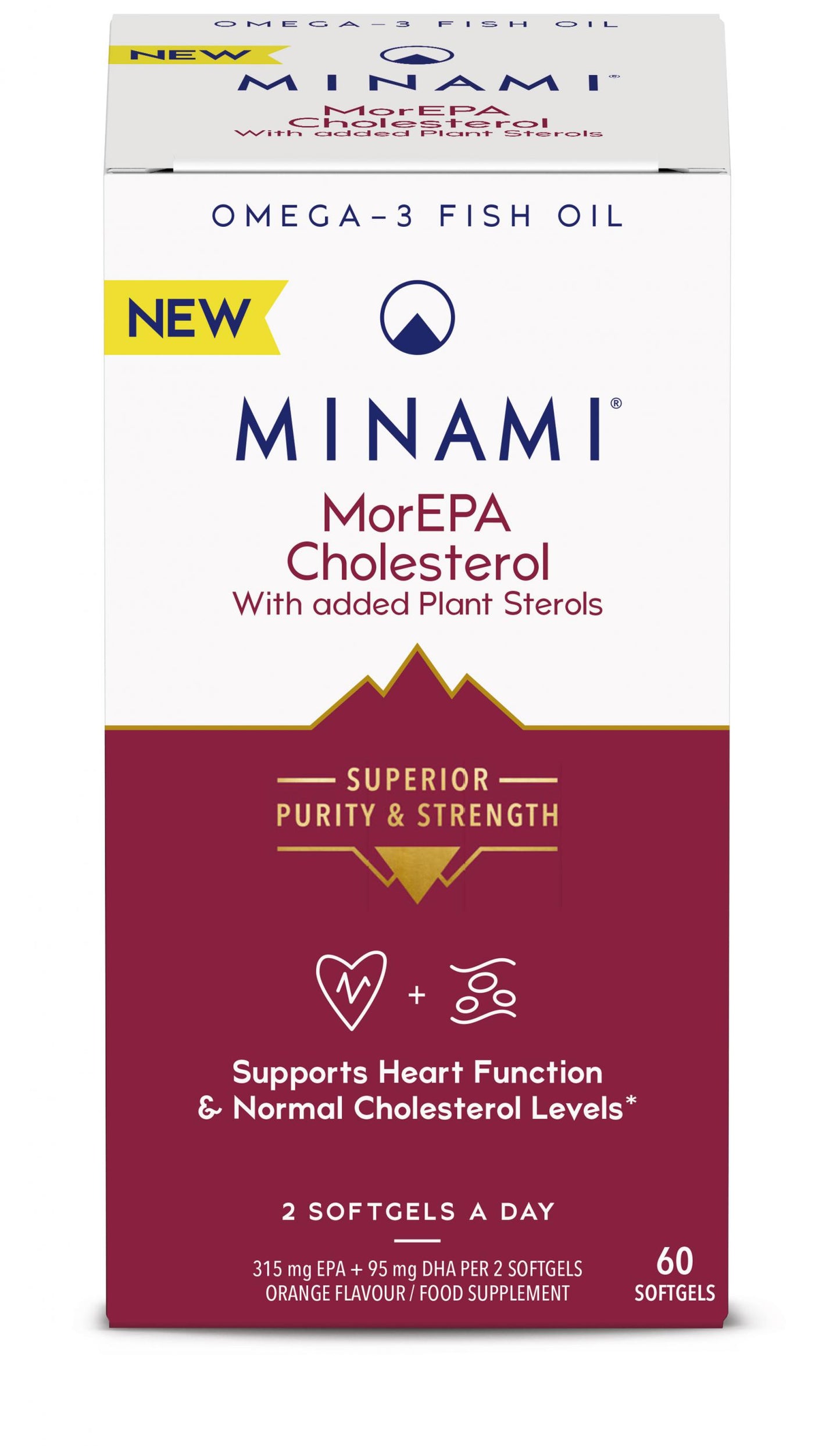 Minami MorEPA Cholesterol  - 60 Softgels