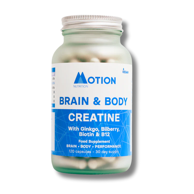 Motion Nutrition - Brain and body Creatine - 120 Capsules