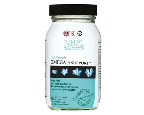 NHP - Omega 3 Support High Strength - 60 Capsules
