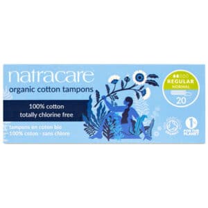 Natracare - Organic Cotton Tampons Regular - 20's