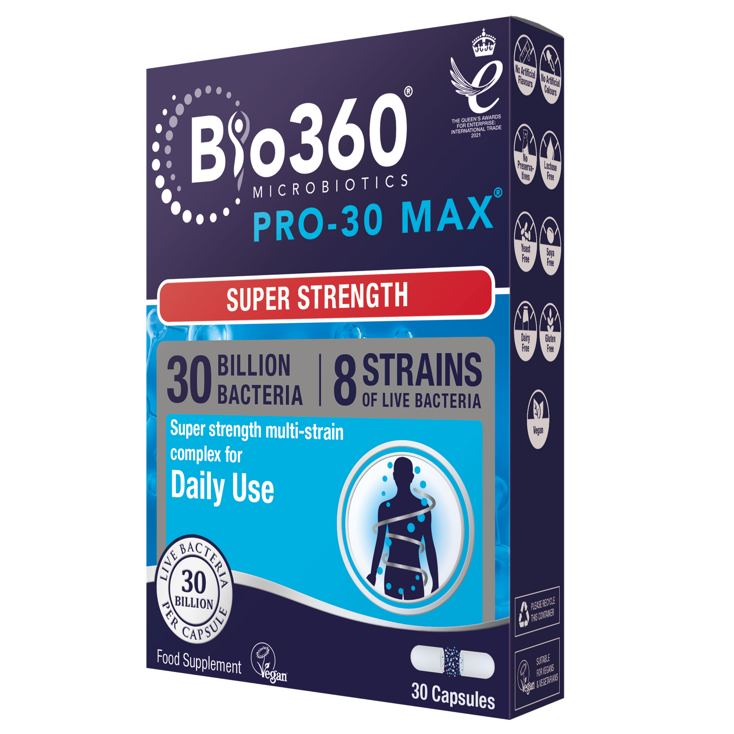 Natures Aid - Pro-30 Max Capsules