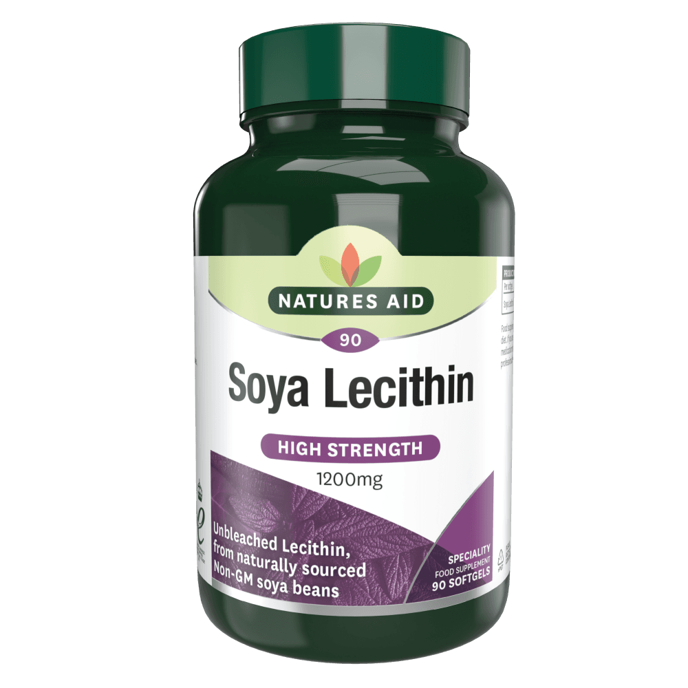 Natures Aid - Soya Lecithin - 90 Tablets