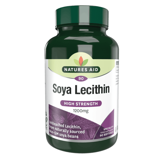 Natures Aid - Soya Lecithin - 90 Tablets
