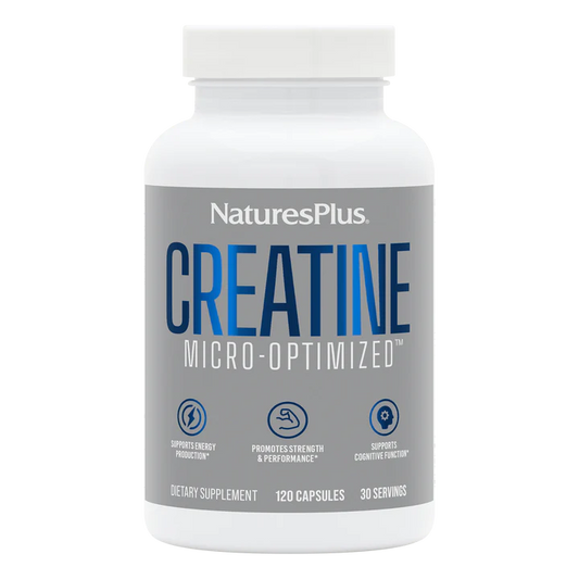 Natures Plus Creatine Micro-Optimised 120 Capsules