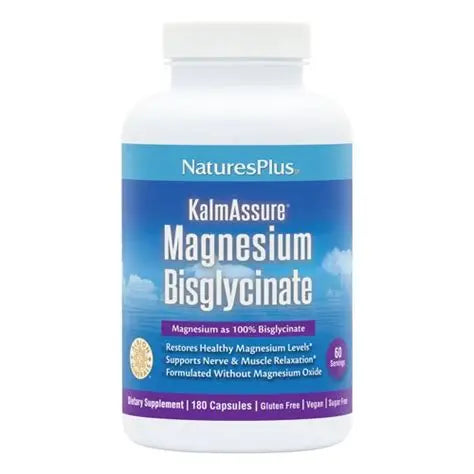 NaturesPlus - Magnesium Bisglycinate - 180 Capsules