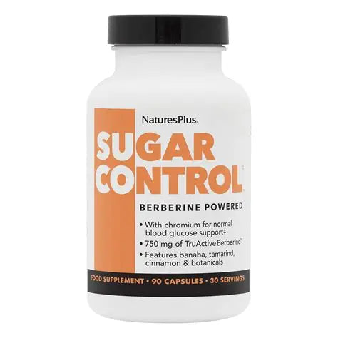 NaturesPlus - Sugar Control - 90 Capsules (30 Servings)