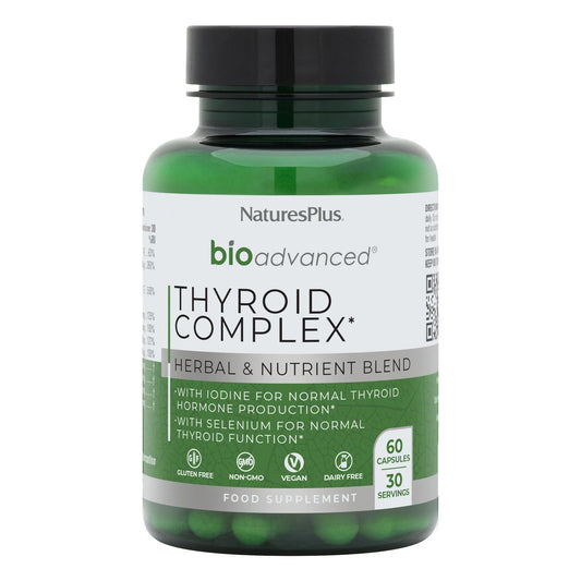 NaturesPlus - Bio Advanced Thyroid Complex - 60 Capsules