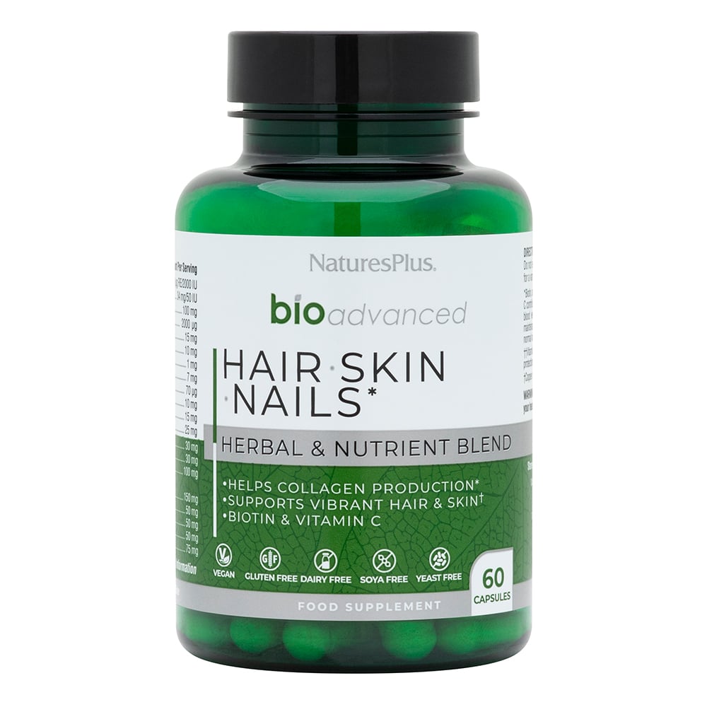 NaturesPlus Bioadvanced - Hair, Skin and Nails Capsules