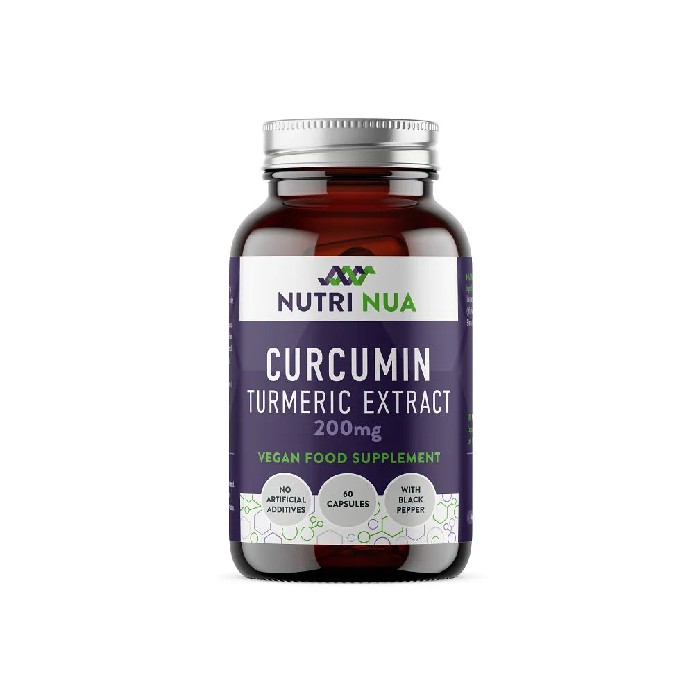 Nutri Nua - Curcumin Turmeric Extract 200mg - 60 Capsules