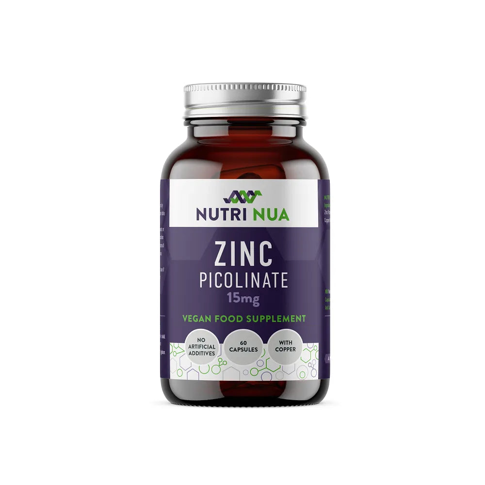 Nutri Nua - Zinc Picolinate 15mg - 60 Capsules